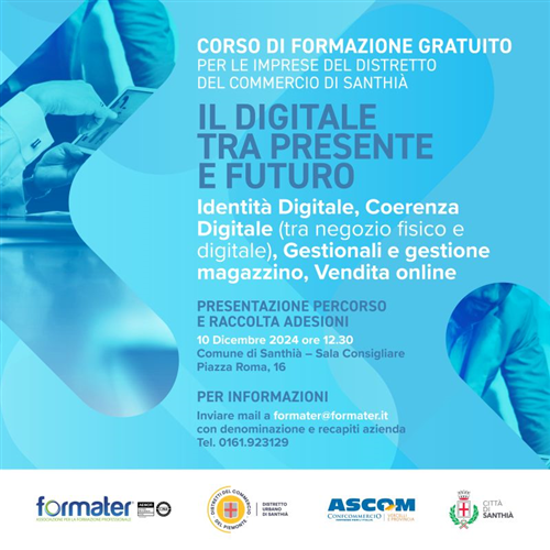 Corso "Il digitale tra presente e futuro"