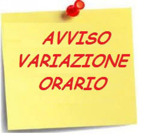 Variazione orario Uffici Demografici