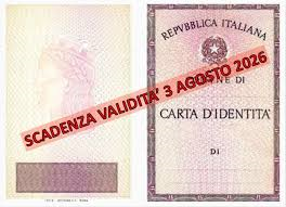 Dal 03 agosto 2026 la carta identita' cartacea non sara' piu' valida