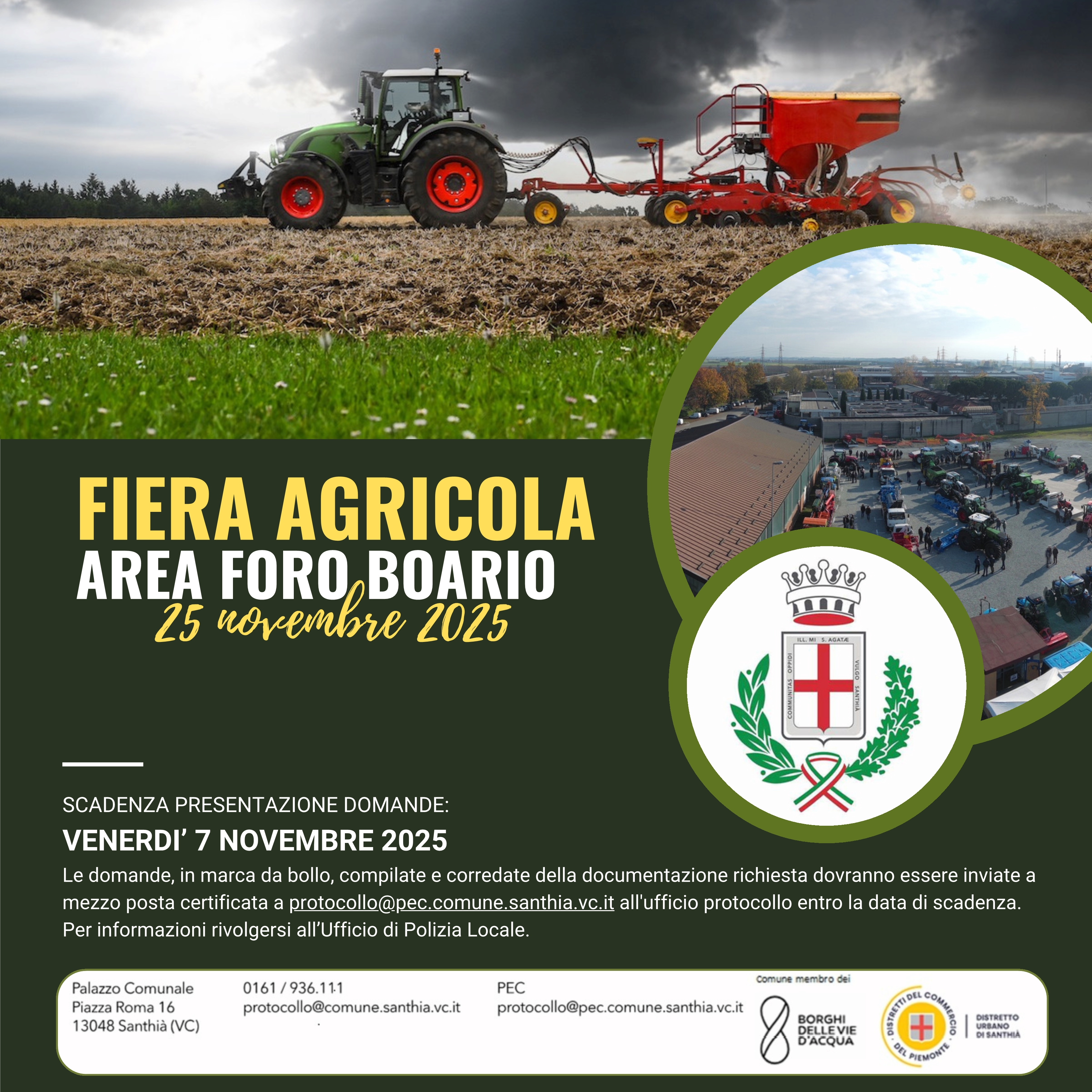 Fiera AGRICOLA di S. Caterina di martedì 25 novembre 2025