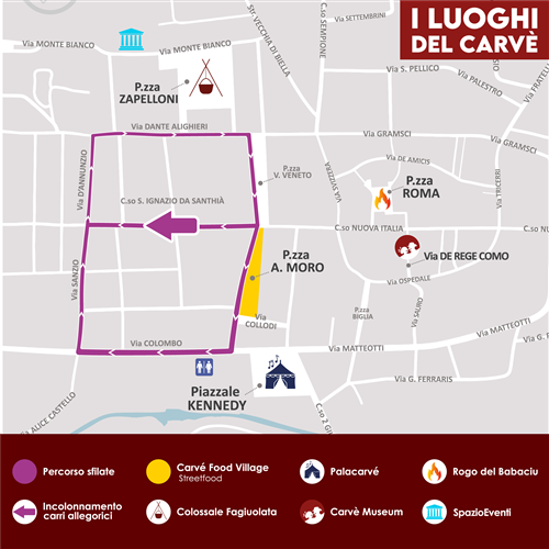Carnevale Storico di Santhià 2026   Modifiche alla viabilità ordinaria